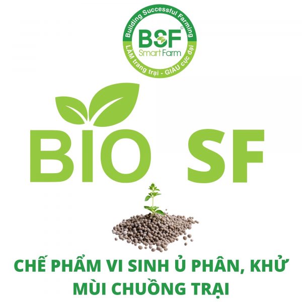Chế phẩm vi sinh ủ phân - Chế Phẩm Sinh Học BSF - Công Ty Cổ Phần BSF Smart Farm